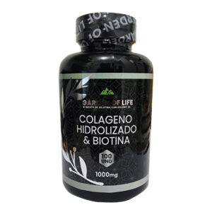 COLAGENO Y BIOTINA x 100 softgels. Garden (INVIMA)